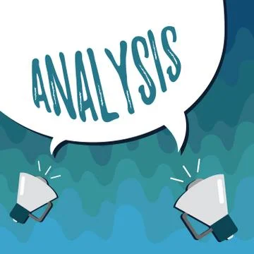 Handwriting text Analysis. Concept meaning Detailed examination evaluation of Illustrazione stock
