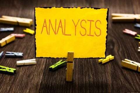 Handwriting text Analysis. Concept meaning Detailed examination evaluation of Foto stock