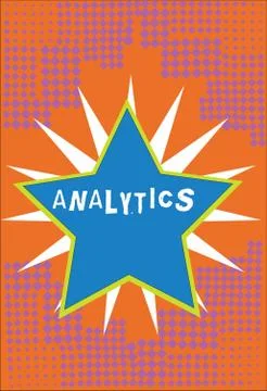 Handwriting text Analytics. Concept meaning systematic computational analysis of Stock Illustration
