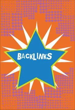 Handwriting text Backlinks. Concept meaning incoming hyperlink from one web page Stock Illustration