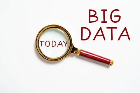 Handwriting text Big Data. Concept meaning sets that so complex that traditional Stock Photos