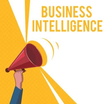 Handwriting text Business Intelligence. Concept meaning Best Practice of イラスト素材