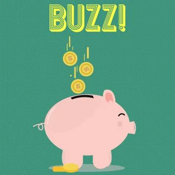 Handwriting text Buzz. Concept meaning Hum Murmur Drone Fizz Ring Sibilation Stock Illustration