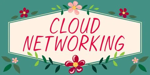 Handwriting text Cloud Networking. Word Written on application of engineering to イラスト素材