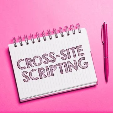 Handwriting text Cross Site Scripting. Business showcase type of security Photos