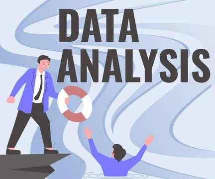 Handwriting text Data Analysis. Internet Concept Translate numbers to Analytical Stock Illustration
