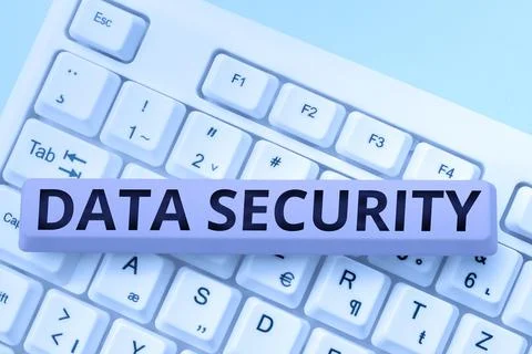 Handwriting text Data Security. Business concept Confidentiality Disk Encryption Stock Photos