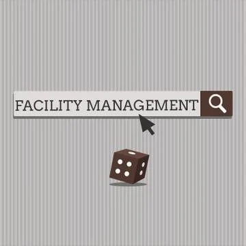 Handwriting text Facility Management. Concept meaning Multiple Function Disci Stock Illustration