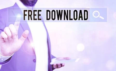 Handwriting text Free Download. Concept meaning copy or move programs or 写真素材