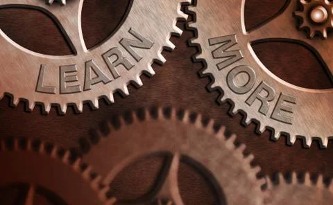 Handwriting text Learn More. Concept meaning knowledge or skill acquired by Stock Illustration