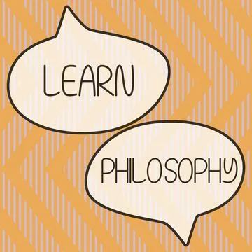Handwriting text Learn Philosophy. Internet Concept most iconic landmarks and Ilustração Stock
