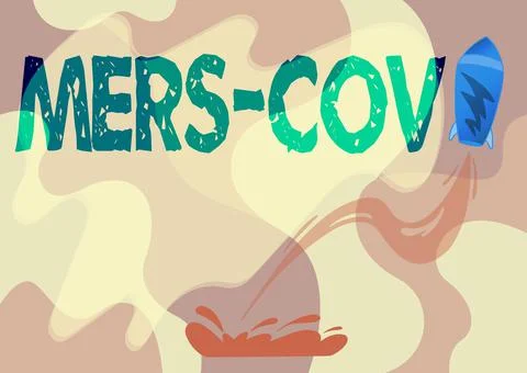 Handwriting text Mers Cov. Business approach viral respiratory illness that Stock Illustration