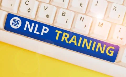 Handwriting text Nlp Training. Concept meaning the study of the structure of Photos