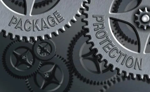 Handwriting text Package Protection. Concept meaning Wrapping and Securing items Stock Illustration