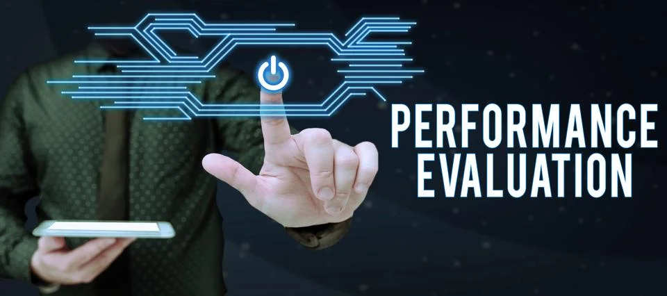 Handwriting text Performance Evaluation. Conceptual photo the development and Stock Photos