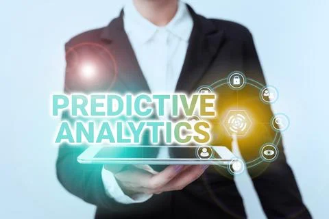 Handwriting text Predictive Analytics. Business concept Optimize Collection Stock Photos