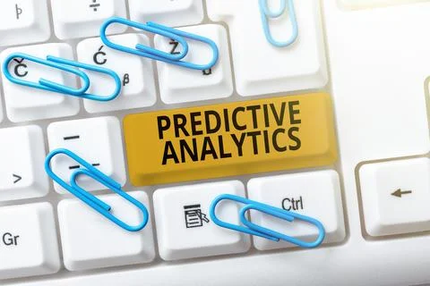 Handwriting text Predictive Analytics. Business approach Optimize Collection 写真素材