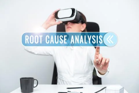 Handwriting text Root Cause Analysis. Concept meaning Method of Problem Solving Stock Photos