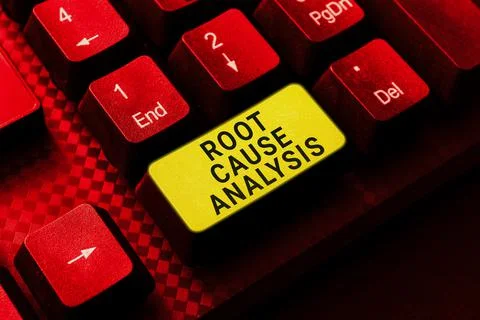 Handwriting text Root Cause Analysis. Business approach Method of Problem 스톡 사진