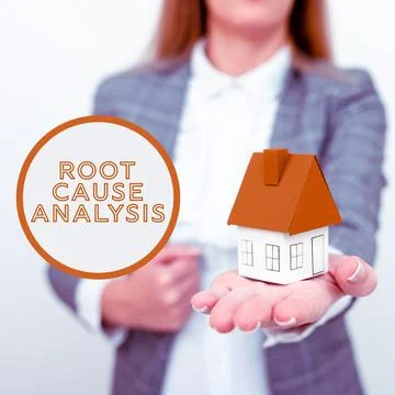 Handwriting text Root Cause Analysis. Concept meaning Method of Problem Solving Stock Photos