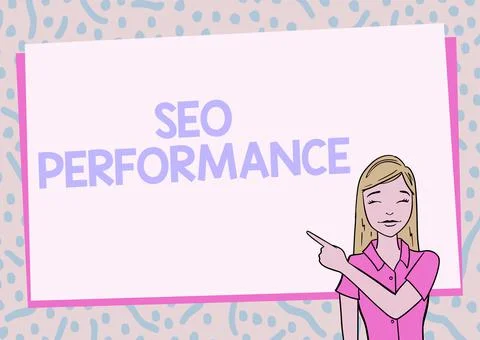 Handwriting text Seo Perforanalysisce. Concept meaning increase the quantity and Illustrazione stock