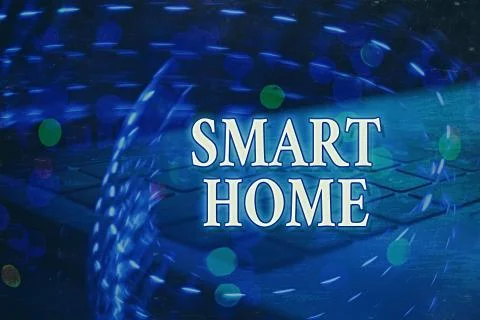 Handwriting text Smart Home. Concept meaning equipped home can be controlled Ilustração Stock