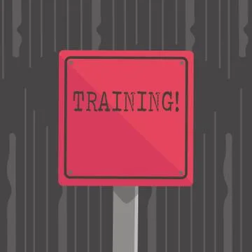 Handwriting text Training. Concept meaning Organized activity to develop skill イラスト素材