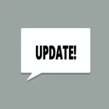 Handwriting text Update. Concept meaning Up to date Make something more modern 스톡 일러스트