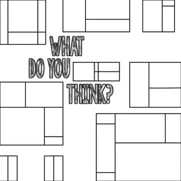 Handwriting text What Do You Thinkquestion. Concept meaning Opinion Sentiments Stock Illustration
