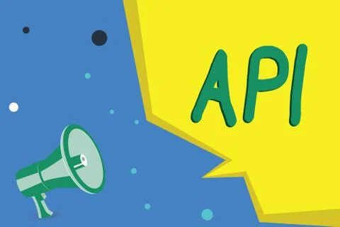 Handwriting text writing Api. Concept meaning Tools for building software イラスト素材