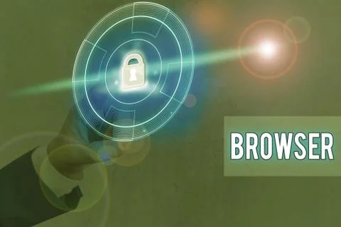 Handwriting text writing Browser. Concept meaning Computer program Graphical Stock Photos