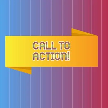 Handwriting text writing Call To Action. Concept meaning Encourage Decision Move 스톡 일러스트