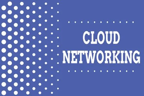 Handwriting text writing Cloud Networking. Concept meaning is term describing イラスト素材
