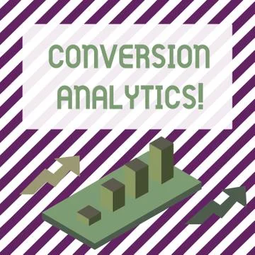 Handwriting text writing Conversion Analytics. Concept meaning action that s is 스톡 일러스트