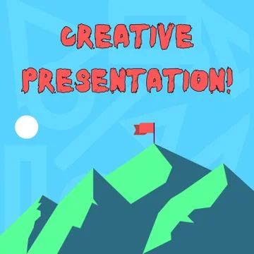 Handwriting text writing Creative Presentation. Concept meaning process of イラスト素材