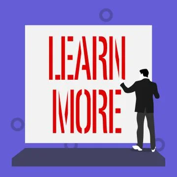 Handwriting text writing Learn More. Concept meaning Deepen knowledge of the Stock Illustration