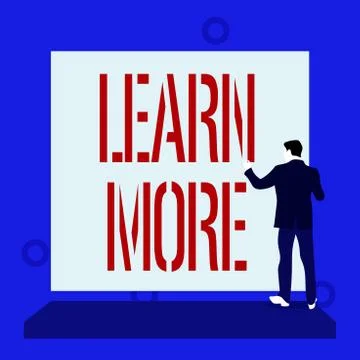 Handwriting text writing Learn More. Concept meaning Deepen knowledge of the Stock Illustration