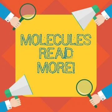 Handwriting text writing Molecules Read More. Concept meaning smallest amount of Stock Illustration