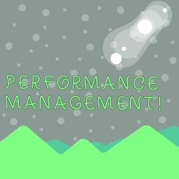 Handwriting text writing Perforanalysisce Management. Concept meaning analysi 스톡 일러스트