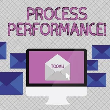 Handwriting text writing Process Perforanalysisce. Concept meaning measure of Stock Illustration