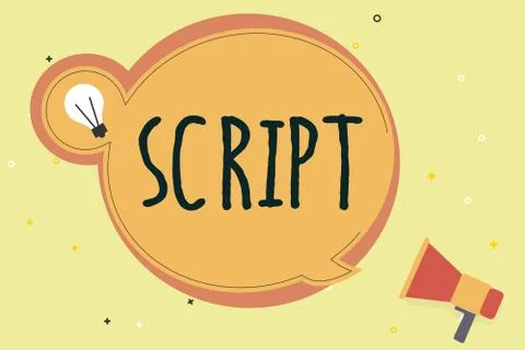 Handwriting text writing Script. Concept meaning handwriting as distinct from Illustrazione stock