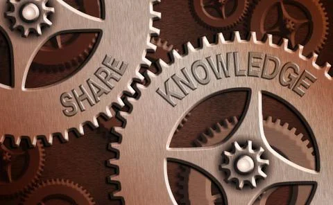 Handwriting text writing Share Knowledge. Concept meaning teaching others what I Stock Illustration