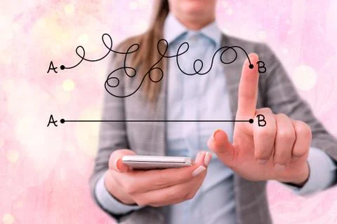 Handwriting text writing Simplify your ideas. Concept meaning Make your business Stock Photos