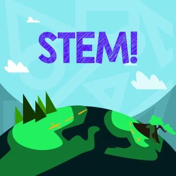Handwriting text writing Stem. Concept meaning Development destruction of hua Stock Illustration