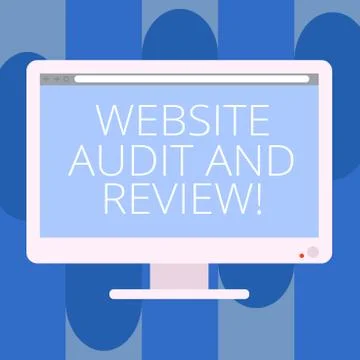 Handwriting text writing Website Audit And Review. Concept meaning Evaluation of イラスト素材