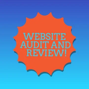 Handwriting text writing Website Audit And Review. Concept meaning Evaluation of イラスト素材