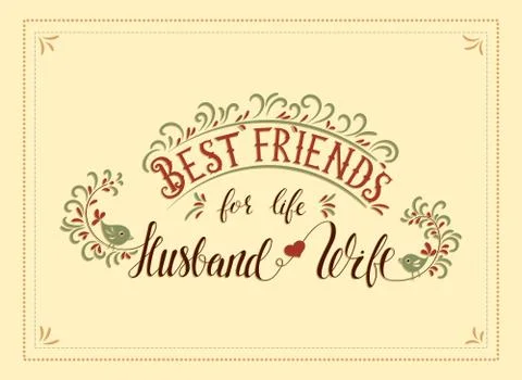 Handwriting vector lettering quote Stock Illustration