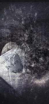 Handwriting on white paper Stock-Fotos