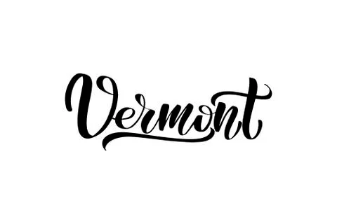 Handwritten brush lettering Stock Illustration
