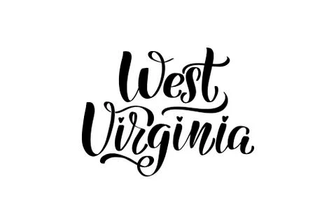 Handwritten brush lettering Stock Illustration